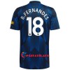 Virallinen Fanipaita Manchester United Bruno Fernandes 18 Kolmas Pelipaita 2021-22 - Miesten